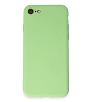 Mey İthalat® iPhone 7 Kılıf First Silikon - Açık Yeşil