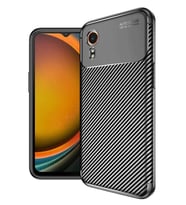 Galaxy XCover 7 Kılıf Auto Focus Karbon Kapak - Siyah
