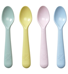 Çocuk Kaşık Seti, Pastel Tonlar, 4 adet