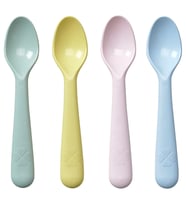 Çocuk Kaşık Seti, Pastel Tonlar, 4 adet