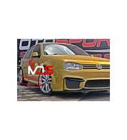 VW GOLF MK4 R Uyumlu MARŞPİYEL SAĞ SOL TAKIM FİBERGLASS BOYASIZ