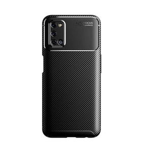 Oppo A72 Kılıf Esnek Soft Karbon Tasarım Legion Serisi (Siyah)