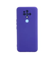 Tecno Camon 16 Kılıf Nano içi Kadife Silikon - Mor