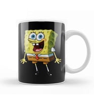 Spongebob Squarepants Design Süngerbob Kupa Bardak Porselen