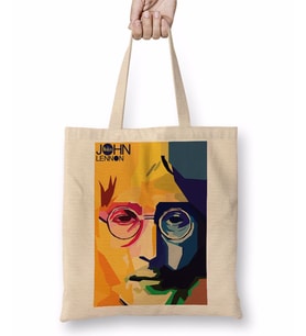 John Lennon Bez Çanta Uzun Saplı