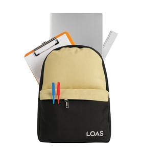 Loas L-EDU21 Krem Renk Okul Çantası/Sırt Çantası