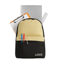 Loas L-EDU21 Krem Renk Okul Çantası/Sırt Çantası