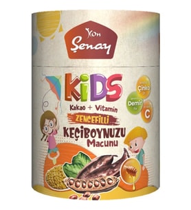 Şenay Kozalak Macunu Kakao Vitamin Zencefil Keçiboynuzu 240 gr Macun Kids
