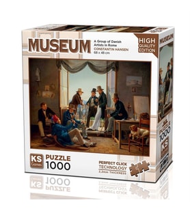 Ks Games Puzzle 1000 Parça A Group of Danish Artists in Rome 20660
