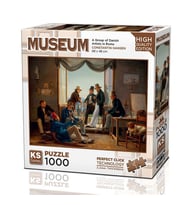Ks Games Puzzle 1000 Parça A Group of Danish Artists in Rome 20660