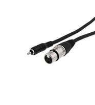 Rca to Xlr Dişi Mono kablo 3 mt