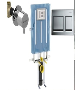 Geberit Alpha Duofix Gömme Rezervuar Seti 12cm ( 458.233.00.1 - 115.045.46.5 - 616.004.21.1 )