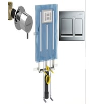 Geberit Alpha Duofix Gömme Rezervuar Seti 12cm ( 458.233.00.1 - 115.045.46.5 - 616.004.21.1 )