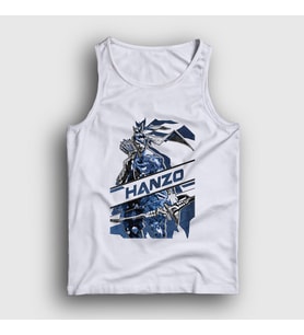 Presmono Unisex Beyaz Hanzo Oyun Overwatch Atlet 358983tt