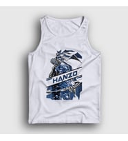 Presmono Unisex Beyaz Hanzo Oyun Overwatch Atlet 358983tt