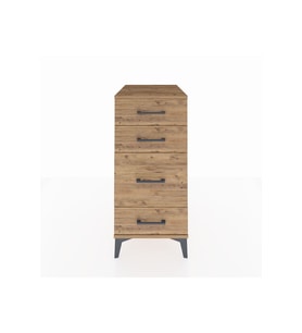 Kronos Komodin 4 Çekmeceli 44x59x96 Çam-Çam