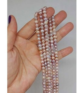 İnci Dizi Pembe Royal Quality 5.5mm (53322)