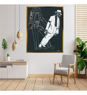 Altın  Çerçeveli tablo n1624