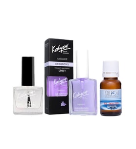 Kalyon Oje 200 + Oje Kurutucu Sprey 17 Ml + Oje Çözücü