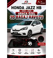 Honda Jazz HB 2020 - 2026 Araca Özel 3D Bagaj Havuzu