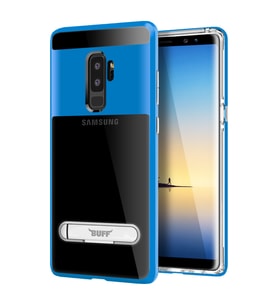 Buff Galaxy S9 Plus ile Uyumlu Air Bumper Kılıf Blue