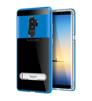 Buff Galaxy S9 Plus ile Uyumlu Air Bumper Kılıf Blue