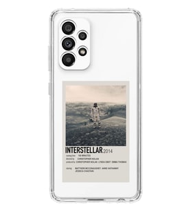 Samsung Galaxy A32 Uyumlu Interstellar Tasarımlı Şeffaf Telefon Kılıfı