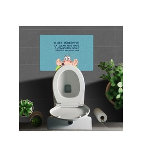 O Ses Türkiye Banyo Paspas LoveBug-T