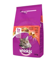 Whiskas Kuru Biftek Yetişkin Kedi Maması 1,4 Kg