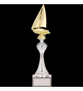 ODAK KUPA - Figürlü Kupalar - Yelken Figürlü Kupalar FG-030 A - 40 cm