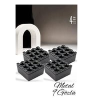 TransForMacion Metal Kül Tablas 9 Gözlü Rexite 4 ADET 716564