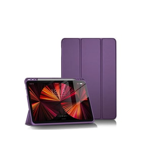 Apple iPad Pro 11 (2024) Kılıf Tablet Smart Kılıf - Mor