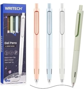 0.5 mm Mavi Mürekkepli Basmalı Jel Kalem Seti