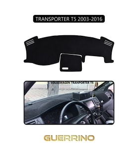 VOLKSWAGEN T5 (2003-2016)TORPİDO KORUMA HALISI SİYAH KENAR