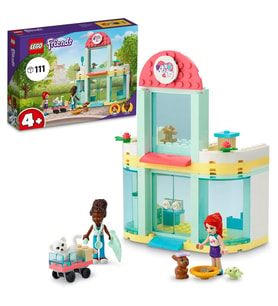 LEGO® Friends Evcil Hayvan Kliniği 41695 – Çocuklar için Kedi Oyuncağı İçeren Yaratıcı Oyuncak Yapım Seti (111 Parça)