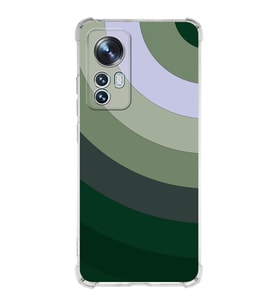Xiaomi Mi 12 Pro Uyumlu Köşe Korumalı Antişok Kapak Renk Cümbüşü Tasarımlı Şeffaf  Kılıf