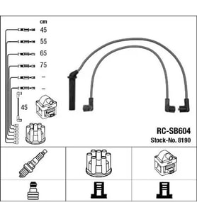NGK 8190 (RCSB604) Buji Kablosu 8817520 RCSB604