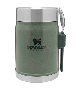 Stanley Klasik Paslanmaz Çelik Yemek Termosu Kaşıklı 0,40 LT - Hammertone Green (Yeşil)