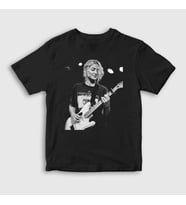 Presmono Unisex Çocuk Beyaz Emmanuelle Proulx Man I Trust T-Shirt 537451tt (Siyah)