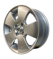 4 Adet BK-5791 6*15 4*100 ET40 56.6 SILVER JANT (Takım)