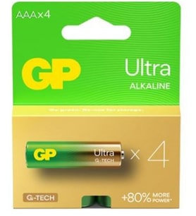 GP G-Tech LR03 AAA Boy Ultra Alkalin İnce Kalem Pil 4'lü Paket GP24AUMB-U4