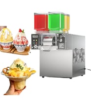 Ayt Jwbetter Kokteyl Milkshake Buz Kar Yapma Makinesi Ticari 4 Renkli Soğuk Makinası AC220V ZB-XBJ124FZ