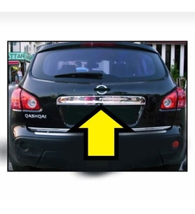 QASHQAİ BAGAJ ÇİTASI KROM 2007 2008 2009 2010 2011 2012 2013 2014