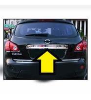QASHQAİ BAGAJ ÇİTASI KROM 2007 2008 2009 2010 2011 2012 2013 2014