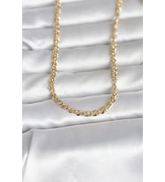 CM 14K Gold Renk Zincir Model 60 cm Kadın Kolye 5886 - SSSSSS9542-3114