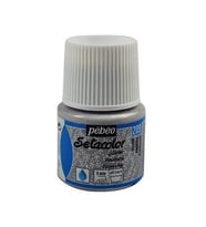 Pebeo Setacolor Glitter (Simli)  Kumaş Boyası 209 SILVER 