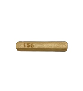 Yumuşak Tamir Mumları 156 Doğal Kayın Dekoru 8cm Yumuşak Mum