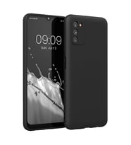 Samsung Galaxy A03s Kılıf First Silikon - Siyah