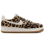 Nike Air Force 1 '07 Leopar AF1 Womens Sneaker Kadın Günlük Spor Ayakkabı Krem
