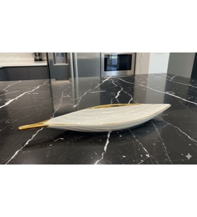 GOLDIES KAYIK SERVİS TABAĞI 40X10 CM
